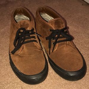 Vans Brown Suede Hi Tops